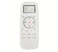 NbgrvB Telecomando per condizionatore d'aria Hisense per modelli DG11L1-03, DG11L1-01, DG11L1-04, bianco + nero, 2 batterie AAA necessarie