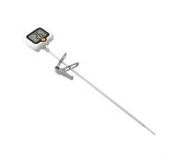 NbgrvB Termometro digitale per caramelle con clip per pentola, sonda in acciaio inox, gamma da -50 °C a 300 °C, per cucinare, cuocere e friggere