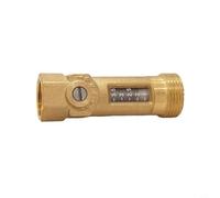 NbgrvB Valvola di bilanciamento del flussometro in rame per acqua potabile calda e fredda, visualizzazione diretta della portata con controllo regolabile 2-8L/min 1-3.5L/min