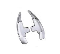 NBHGFF Auto Volante Shift Paddle Estensione Per Benz Per S63 S65 W221 W222 2007 2008 2009 2010 2011 2012 2013 2014 2PCS Auto Volante Del Cambio Paddle Shifter Estensione(Silver)