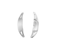 NBHGFF Estensioni Per Leve Cambio Al Volante Per Benz Per Una Classe AMG A35 A45 C63 C43 SL63 CLA45 G63 GLS63 E63 CLS53 GLC43 2019 2020 Auto Volante Paddle Shift Estensione(Silver)