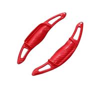 NBHGFF Estensioni Per Leve Cambio Al Volante Per Corolla Per Avalon 2019 2020 2021 2022 Paddle Shifter Esteso Per Volante Auto(Carbon Red)