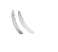 NBHGFF Paddle Del Cambio Per Volante Per MitsubishiES Per Eclipse Per Cross Per Outlander Per PHEV Per Pajero Sport ASX GSR Lancer Auto Volante Shifter Paddle(Type B Silver)