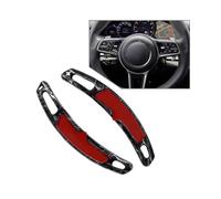 NBHGFF Paddle Shift Estensioni Leve Cambio Per Panamera Per Cayenne Per Carrera Per 991 1 Coppia Di Auto Volante Cambio Paddle Shifter Estensione(Forged Pattern)