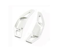 NBHGFF Paddle Shift Estensioni Leve Cambio Per RAV4 2013 2014 2015 2016 2017 Auto Leve Del Cambio Volante Volante Paddle Extension(Silver)