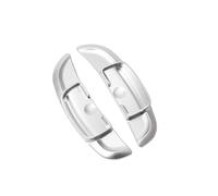 NBHGFF Palette Volante Auto Shifter Paddle Per Benz Per La Classe B 2012 2013 2014 Comandi Di Estensione Del Cambio Al Volante Dell'auto(Style 2 silver)