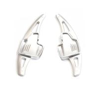 NBHGFF Palette Volante Auto Shifter Paddle Per Ford Per Puma Per Ecosport Per Focus Per Titanium Per ST Wagon Per Kuga Per EcoBoost Paddle Al Volante(Silver)