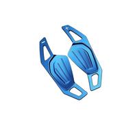 NBHGFF Volante Auto Shifter Paddle Per Octavia Per A8 MK4 Per Karoq Per Kodiaq Auto Volante Del Cambio Paddle Estendere Comandi Sticker Gear(Blue)