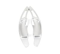 NBHGFF Volante Shift Paddle Per GT86 2012 2013 2014 2015 2016 Palette Cambio Sterzo Dell'auto Estensione Leva Cambio Palette Cambio Estensione Leva Del Cambio(Silver)