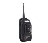 Nbhuiakl Custodia per supporto radio | per radio | Case Radio Holster Pouch Heavy Duty Radios Pouch Bag per walkie talkie a due vie, Camouflage nero., vedi descrizione, Vedi descrizione