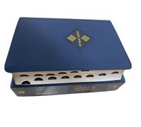 Nbla Biblia De Estudio Chitarra Acustica Gracia Y Verdad, Leathesoft, Azul