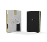 NBLA Biblia temática de estudio, negro símil piel (Rilegato in ecopelle)