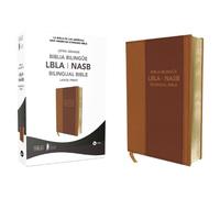 La Biblia de La Nasb/Lbla, Bilingual Bible, Leathersoft, (Rilegato in ecopelle)