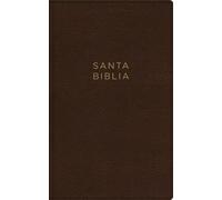 Nbla-Nueva Bibl Nbla, Santa Biblia, Ultrafina, Letra Gran (Rilegato in ecopelle)