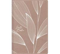 NBLA, Santa Biblia, Edición versificada, Tamaño bolsillo, Leathersoft, Oro Rosa, Palabras de Jesús en rojo, Comfort Print, con cierre