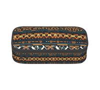 NBMghn Astuccio con bandiera del Regno Unito con stampa completa - organizer multiuso per penne, cancelleria, trousse per trucchi e cosmetici, Struttura etnica tribale africana, Taglia unica, Zaino