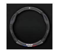 NBONNXML Coprivolante Auto, per Suzuki S-Cross III 2021-2025 Antiscivolo Durevole Facile Volante Protezione Decorazione Confortevoli Durevole Copri sterzo