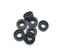 NBR albero Paraolio Tc caucciù rivestito doppio labbro paraolio, 5X12X8mm 2Pcs