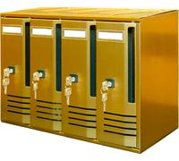 BLOCCHIERE CUBO BRONZO - C5
