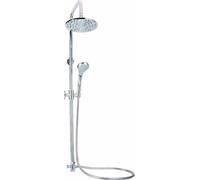 COLONNA DOCCIA SOFFIONE Ø 20 cm DOCCETTA SALISCENDI DEVIATORE MONOGETTO COMPLETA