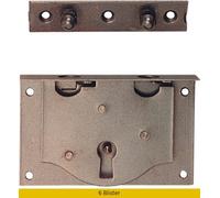 NBrand Serratura per Cassa mm 40 Blister 6 BLGHU1777