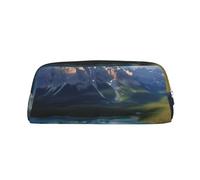 NBSKSDLK Banff National Park Trousse per trucchi per donne e uomini, astuccio da viaggio, piccola borsa per cosmetici con cerniera, borse estetiche per penne estetiche, borse portaoggetti alla moda in