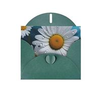 NBSKSDLK Biglietti di auguri con margherite, per tutte le occasioni, vuoti, con buste, biglietti di auguri pop-up per compleanno, biglietti di ringraziamento personalizzati, 10 x 15 cm