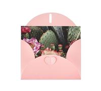 NBSKSDLK Biglietti di auguri con rose e cactus per tutte le occasioni, biglietti vuoti con buste, biglietti di compleanno pop-up, biglietti di ringraziamento personalizzati, 10 x 15 cm