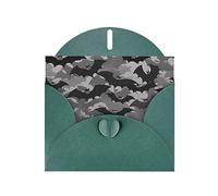 NBSKSDLK Biglietti di auguri grigi con pipistrelli di Halloween per tutte le occasioni, biglietti vuoti con buste, biglietto di compleanno pop-up cartoline di ringraziamento personalizzato, 10 x 15 cm