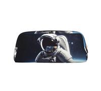 NBSKSDLK Borsa per il trucco astronauta per donne e uomini, astuccio da viaggio, piccola borsa per cosmetici con cerniera, borse per penne estetiche borse per penne alla moda borse portamonete in
