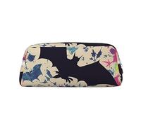 NBSKSDLK Borsa per il trucco con stampa di pipistrelli per donne e uomini astuccio da viaggio piccola borsa cosmetica con cerniera borse da toilette estetiche borse per penne estetiche borse