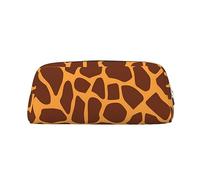 NBSKSDLK Borsa per il trucco con stampa giraffa per donne e uomini astuccio da viaggio piccola borsa cosmetica con cerniera borse da toilette estetiche borse per penne estetiche borse portaoggetti