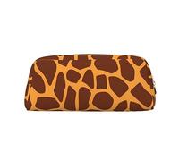 NBSKSDLK Borsa per il trucco con stampa giraffa per donne e uomini astuccio da viaggio piccola borsa cosmetica con cerniera borse da toilette estetiche borse per penne estetiche borse portaoggetti