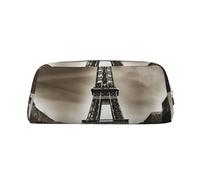 NBSKSDLK Borsa per il trucco con Torre Eiffel di Parigi per donne e uomini, astuccio da viaggio, piccola borsa per cosmetici con cerniera, borse estetiche per penne estetiche, borse portaoggetti alla