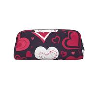 NBSKSDLK Borsa per il trucco di San Valentino per donne e uomini, astuccio da viaggio, piccola borsa per cosmetici con cerniera, borse estetiche per penne estetiche borse portaoggetti alla moda