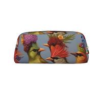 NBSKSDLK Borsa per il trucco per feste con animali per donne e uomini, astuccio da viaggio piccola borsa per cosmetici con cerniera borse da toilette estetiche borse per penne estetiche borse