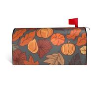 NBSKSDLK Coperture magnetiche per cassette postali autunnali di dimensioni standard 53,3 x 45,7 cm, copertura decorativa per cassetta delle lettere da giardino, cortile, esterno, involucro