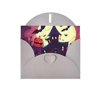 NBSKSDLK Happy Halloween Biglietti di auguri per tutte le occasioni Biglietti vuoti con buste Pop Up Biglietto di compleanno Cartoline di ringraziamento personalizzato 10,2 x 15,2 cm
