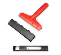 NBTOOL Raschietto con lame in acciaio inox a doppio taglio da 15,2 cm, strumento di pulizia per raschiare etichette, decalcomanie, adesivi, calafataggio, vernice da vetro, piano cottura, finestre,