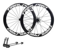 NBTRXWAFR Ruote da Bicicletta Sgancio Rapido Cerchio Freno 700C Road Bike Ruota Guarnizione Cuscinetti 20/24H Alu Lega Cerchio Supporto 7/8/9/10/11 velocità Cassetta,Nero