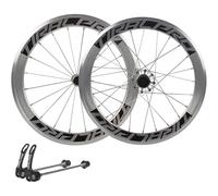 NBTRXWAFR Ruote da Bicicletta Sgancio Rapido Cerchio Freno 700C Road Bike Ruota Guarnizione Cuscinetti 20/24H Alu Lega Cerchio Supporto 7/8/9/10/11 velocità Cassetta,Argento
