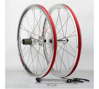 NBTRXWAFR Set di Ruote Klapprad/BMX da 20 Pollici 406 V Freno Cuscinetto Sigillato Supporta Cassette A 8-9-10-11 Rapporti Sgancio Rapido Anteriore 100Mm Posteriore 130Mm