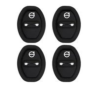 NBVGFGDF 4 Pezzi Copertura Protettiva Serratura Porta, per Volvo S90 S60 XC60 XC40 V40 V60 S60 S80 XC90 S40 V70 XC70 V90 Coperchio Protezione Serratura Porta in Silicone Auto Silenzioso