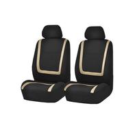 NBVGFGDF Coprisedili Auto, per Toyota Hatchback IQ/Ist/Izoa/Matrix/Passo Traspirante Impermeabile Pelle Coprisedili Auto Anteriore Fianchi Elasticizzati Compatibile con Airbag,A