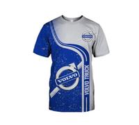 NBVGFGDF Maglietta da Uomo, per Volvo S40 S60 S80 S90 C30 C70 V40 V60 V90 T-Shirt Girocollo Semplice, Cotone Morbidezza e Traspirabilit Uomo T-Shirt Maniche Corte Slim,XXXL