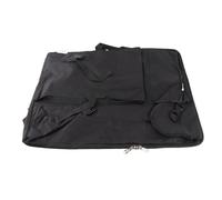 NBVGHPSRW Borsa multifunzione grande per tavolo da disegno 4K, borsa per schizzi da viaggio per materiali artistici, tessuto in tela con tracolla regolabile e tasche multiple per artisti e (Nera)