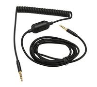 NBVGHPSRW Cavo a spirale per cuffie per Astro A10, A30 e A40, cavo a molla retrattile da 6,6 piedi con controllo del volume e interruttore di silenziamento, cavo audio di ricambio
