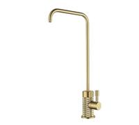 NBYGSC Cold Only Cucina ° Foro Singolo Osmosi inversa in Ottone Acqua Potabile con Oro a Leva