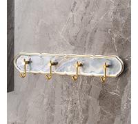 NBYGSC di Lusso Leggero, portasciugamani da Bagno in Viscosa Resistente, Dietro la Porta, Gancio Appendiabiti a Parete