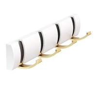 NBYGSC Gancio da Parete Appendiabiti Galleggiante salvaspazio con Ganci retrattili per Appendere Cappotti, Sciarpe, Borse e Altro Ancora